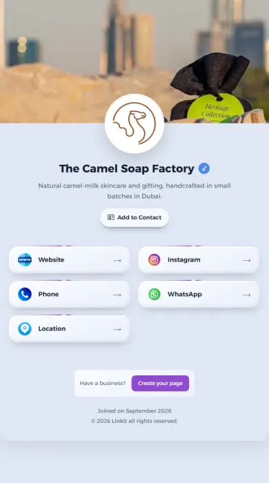 The Camel Soap Factory